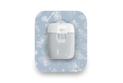 Frosty Feathers Patch - Medtrum Pump for Single diabetes CGMs and insulin pumps