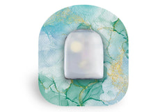 Green Marble Patch - Omnipod for Omnipod diabetes supplies and insulin pumps