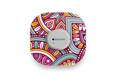 Groovy Chick Patch - Dexcom G7 / One+ for 5-Pack diabetes CGMs and insulin pumps