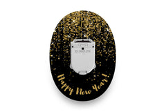 Happy New Year Patch for Glucomen Day diabetes supplies and insulin pumps