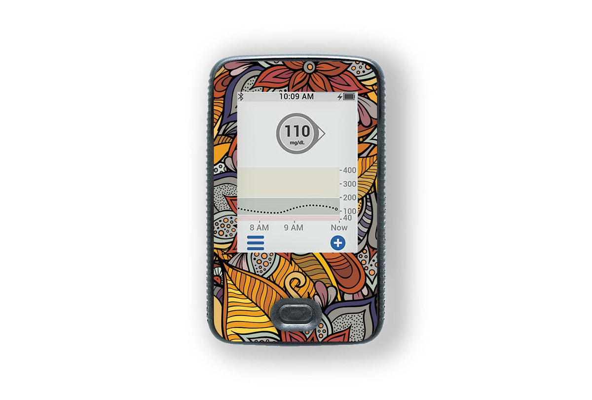 Harvest Delight Sticker - Dexcom G6 / One Receiver for diabetes supplies and insulin pumps