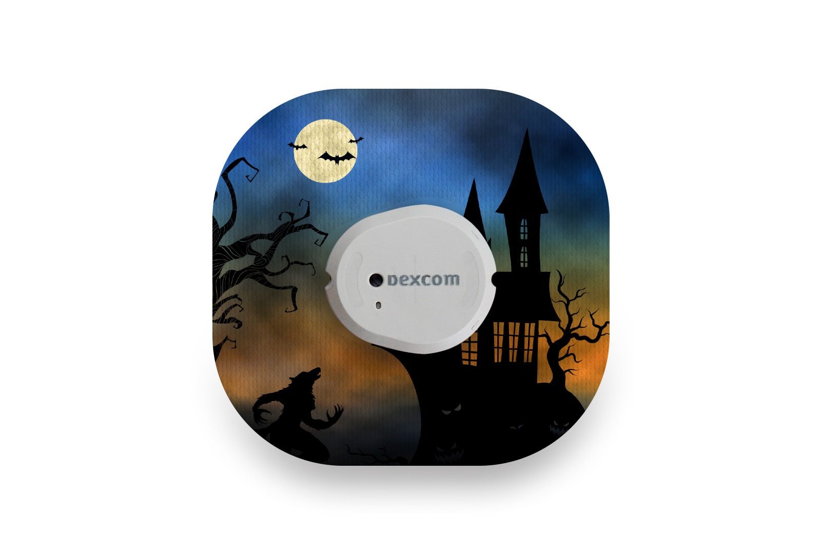 Haunted House Patch - Dexcom G7 / One+ for 10-Pack diabetes CGMs and insulin pumps