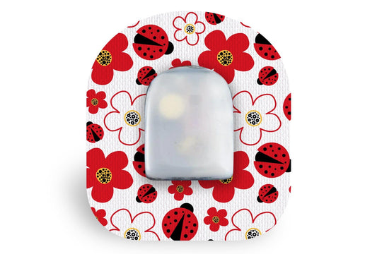 Lady Bird Patch - Omnipod for Single diabetes supplies and insulin pumps