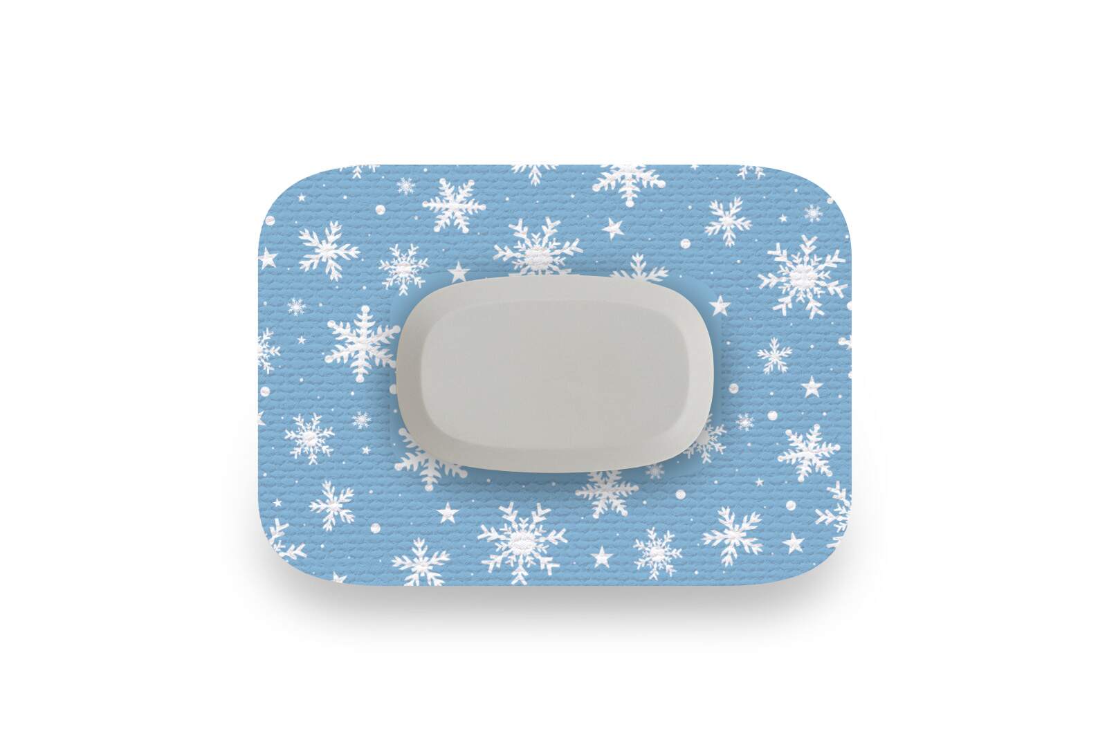 Let it Snow Patch - GlucoRX Aidex for Single diabetes CGMs and insulin pumps