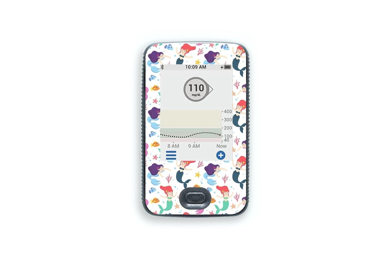 Mermaid Sticker for Dexcom G6 Receiver diabetes CGMs and insulin pumps