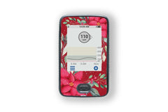 Merry Christmas Sticker - Dexcom G6 / One Receiver for diabetes CGMs and insulin pumps