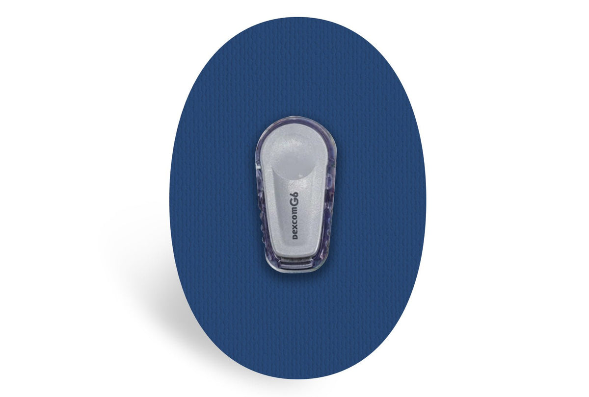 Navy Patch - Dexcom G6 / One for Single diabetes CGMs and insulin pumps