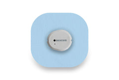 Pastel Blue Patch - Dexcom G7 / One+ for Single diabetes CGMs and insulin pumps