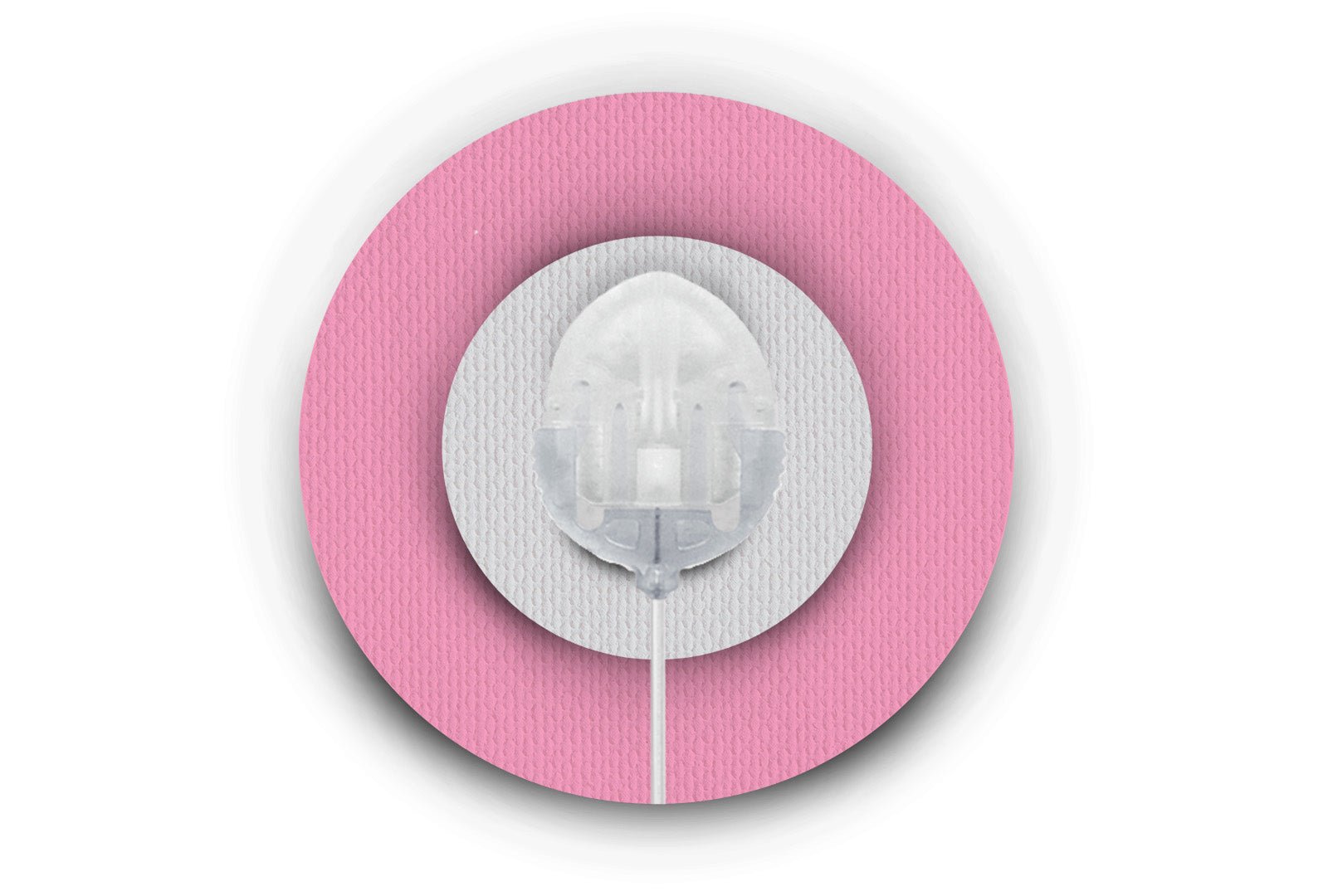 Pastel Pink Patch for Infusion Set diabetes CGMs and insulin pumps