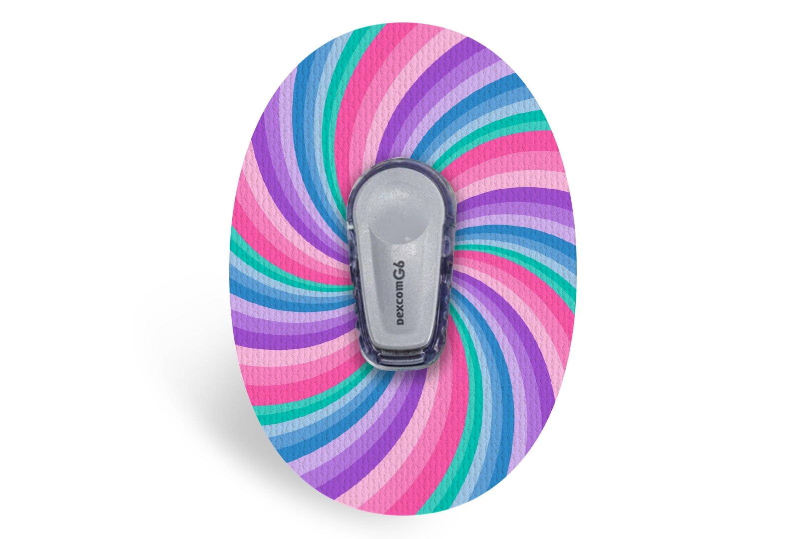Pastel Swirl Patch for Dexcom G6 / One diabetes supplies and insulin pumps