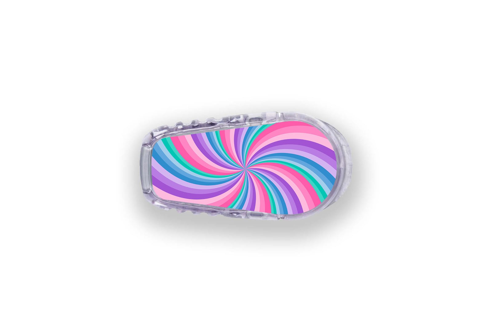 Pastel Swirl Sticker - Dexcom G6 / One Sensor for diabetes supplies and insulin pumps