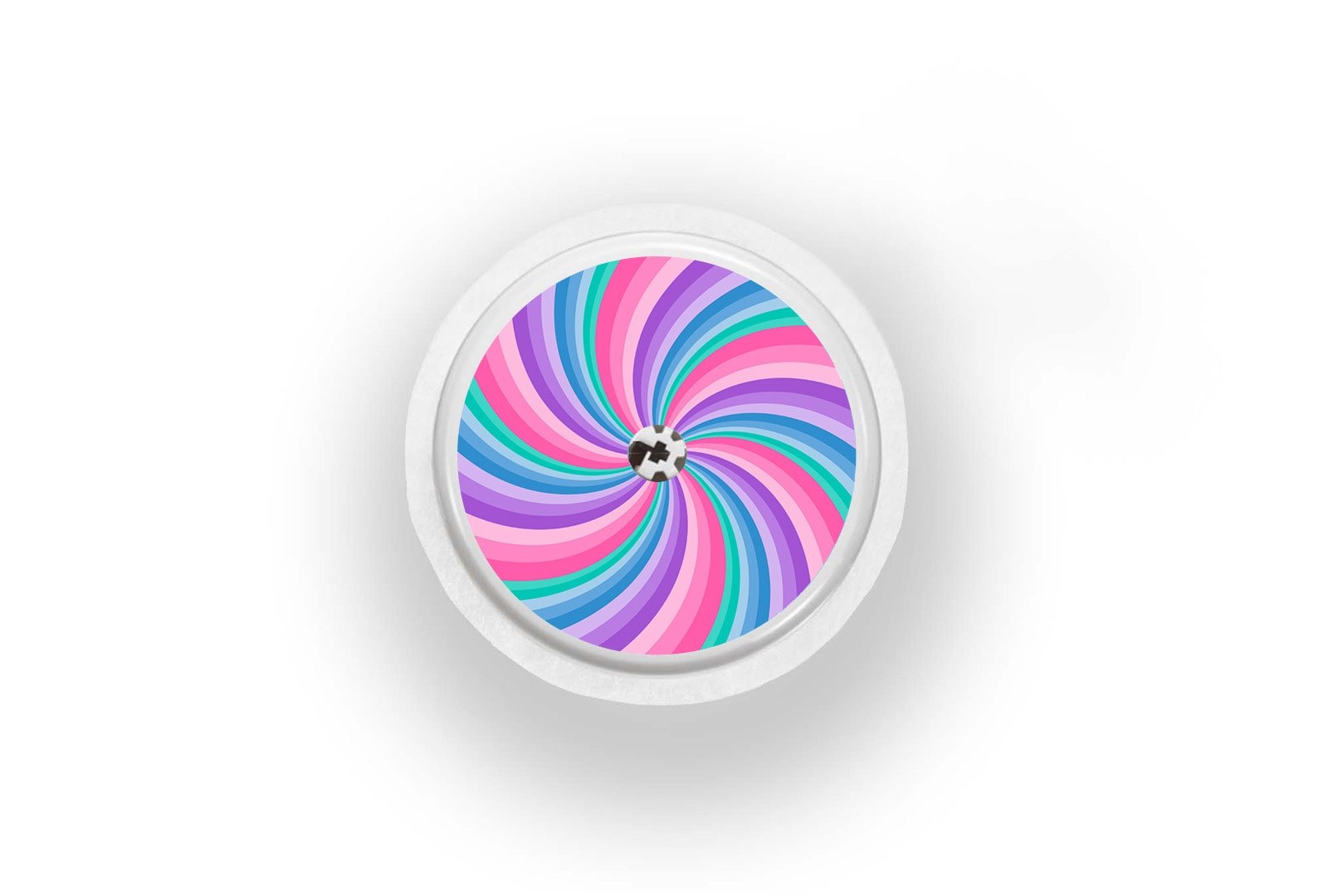 Pastel Swirl Sticker - Freestyle Libre 1, 2, or 2+ for diabetes supplies and insulin pumps