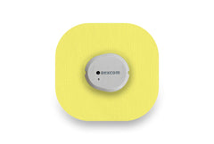 Pastel Yellow Patch - Dexcom G7 / One+ for 5-Pack diabetes CGMs and insulin pumps