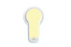 Pastel Yellow Sticker - MiaoMiao2 for diabetes CGMs and insulin pumps