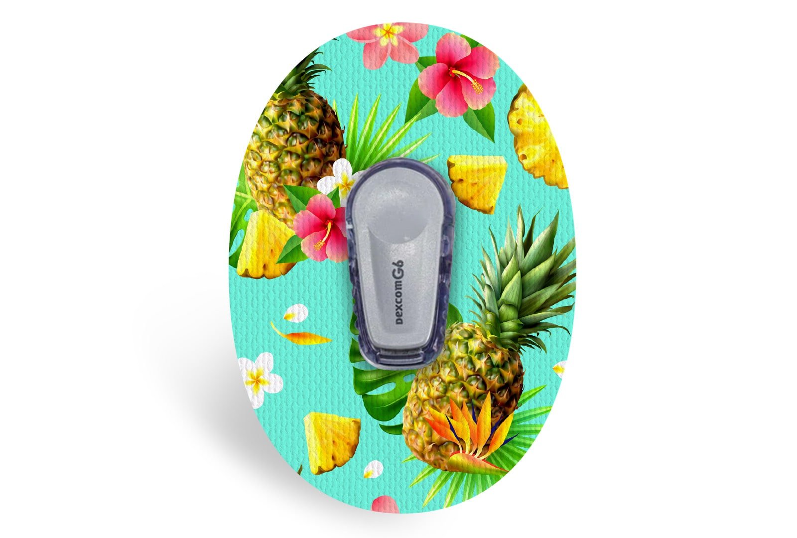 Pineapple Patch - Dexcom G6 / One for Single diabetes supplies and insulin pumps