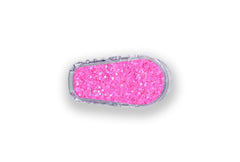 Pink Glitter Sticker - Dexcom Transmitter for diabetes supplies and insulin pumps