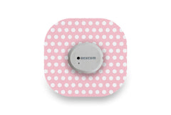 Pink Polka Dot Patch for Dexcom G7 / One+ diabetes CGMs and insulin pumps