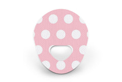 Pink Polka Dot Patch for Guardian Enlite diabetes CGMs and insulin pumps