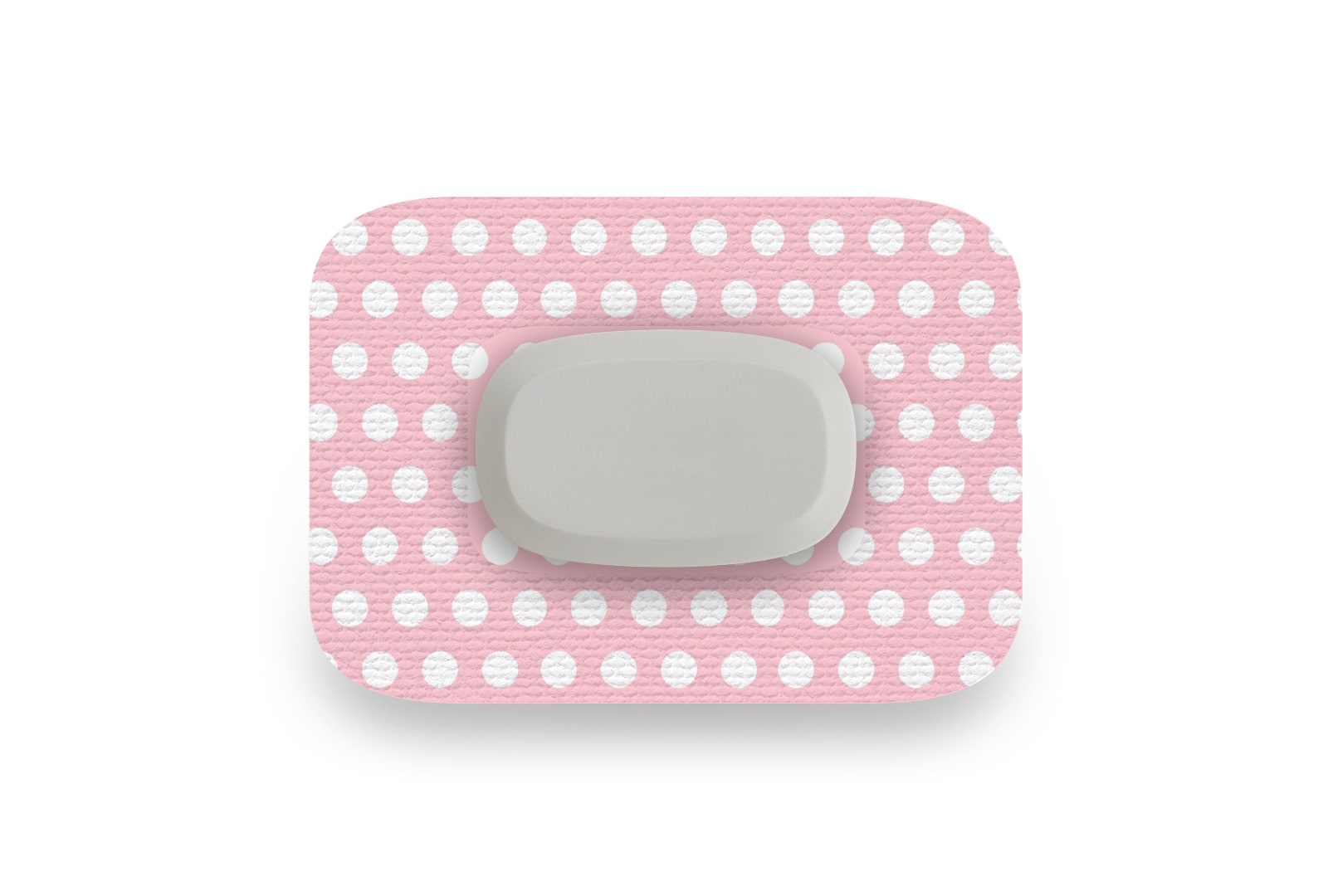 Pink Polka Dot Patch - GlucoRX Aidex for Single diabetes CGMs and insulin pumps