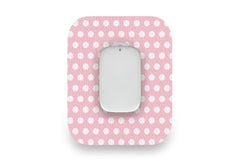 Pink Polka Dot Patch - Medtrum CGM for Single diabetes CGMs and insulin pumps