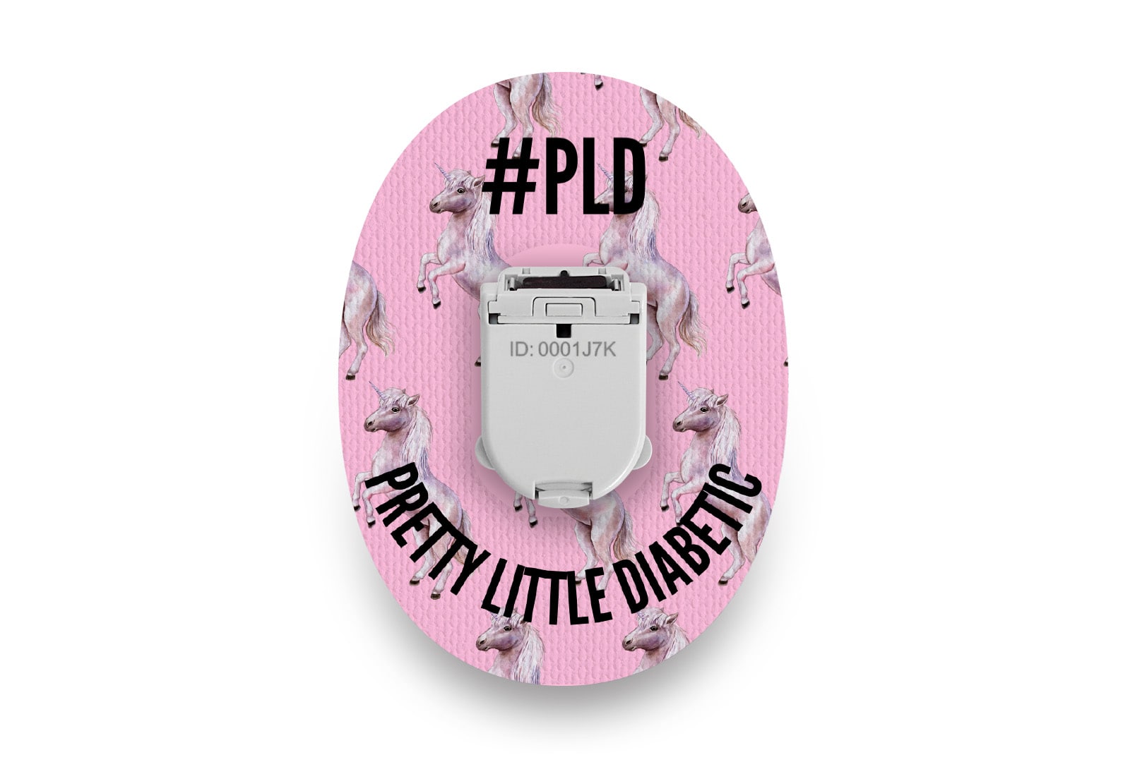 Pretty Little Diabetic Patch for Glucomen Day diabetes supplies and insulin pumps