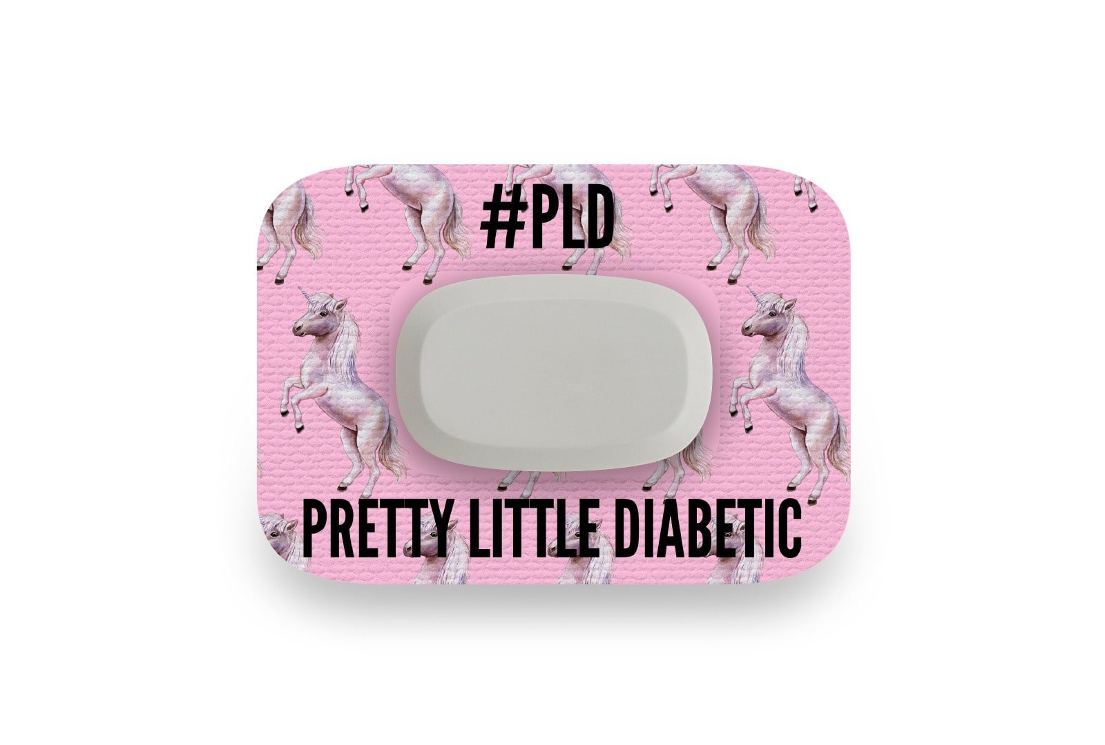 Pretty Little Diabetic Patch - GlucoRX Aidex for Single diabetes supplies and insulin pumps