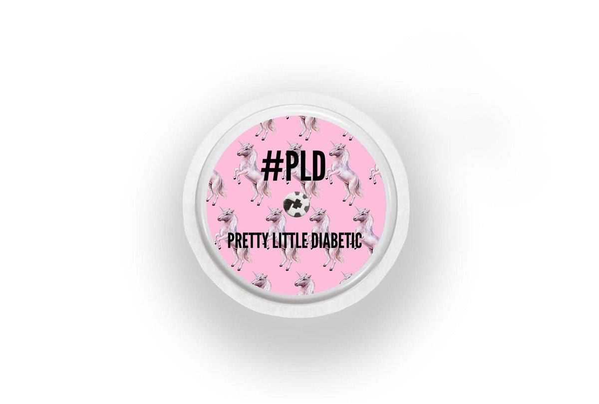 Pretty Little Diabetic Sticker - Freestyle Libre 1, 2, or 2+ for diabetes supplies and insulin pumps