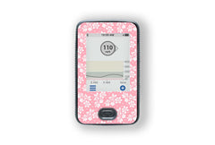 Pretty Little Flowers Sticker - Dexcom G6 / One Receiver for diabetes supplies and insulin pumps