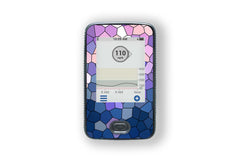 Purple Glass Sticker for Dexcom G6 / One Receiver diabetes supplies and insulin pumps