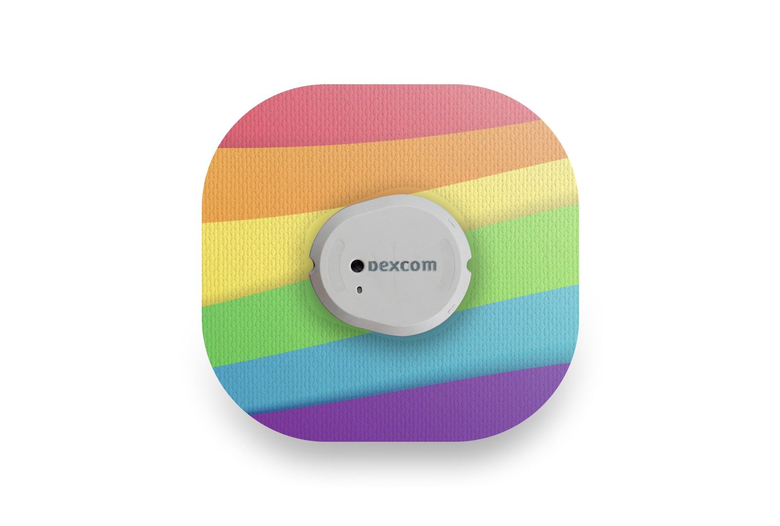 Rainbow Patch for Dexcom G7 / One+ diabetes CGMs and insulin pumps