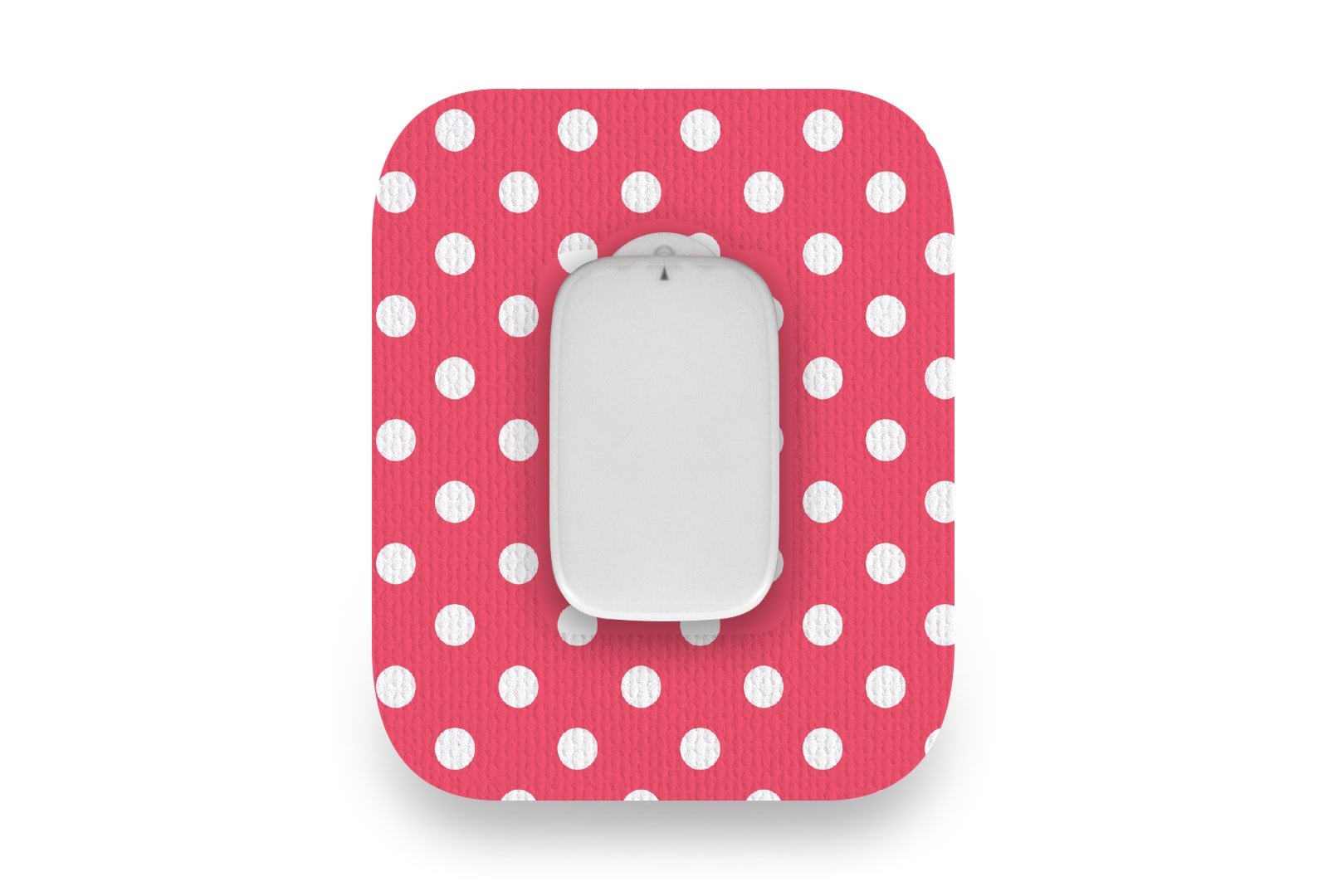 Red Polka Dot Patch for Medtrum CGM diabetes CGMs and insulin pumps