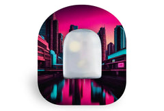 Retro City Patch - Omnipod for Single diabetes supplies and insulin pumps