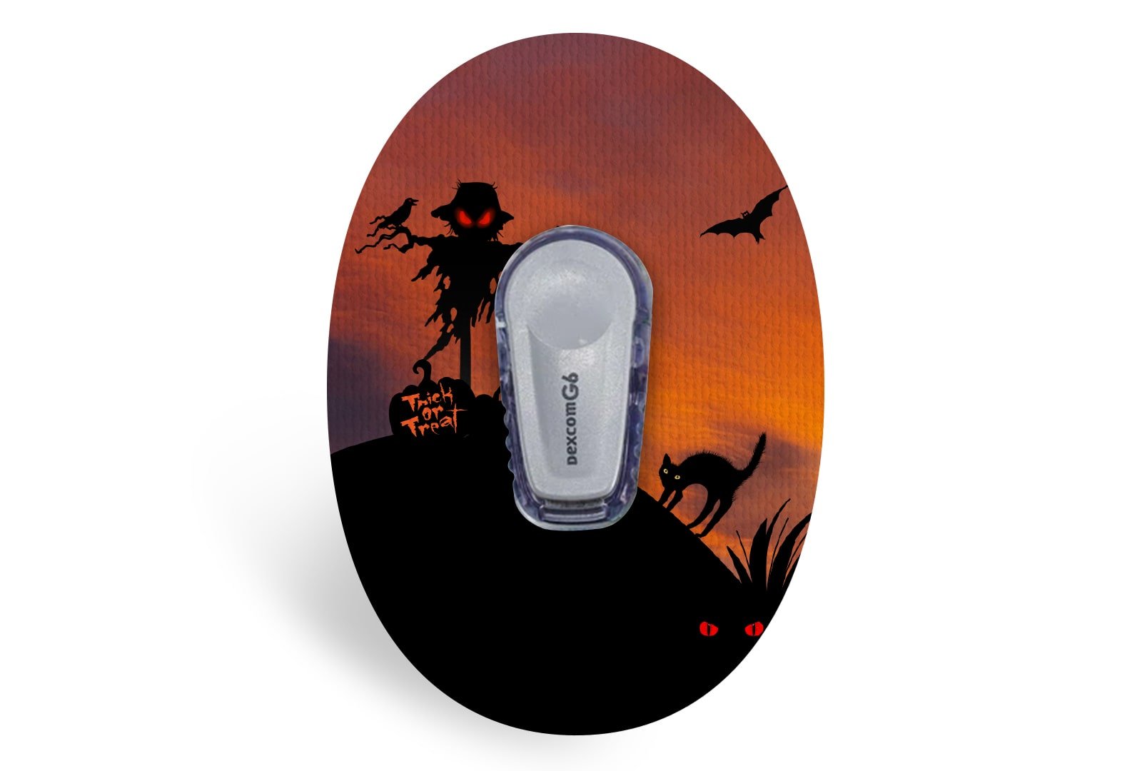 Scary Scarecrow Patch for Dexcom G6 / One diabetes CGMs and insulin pumps