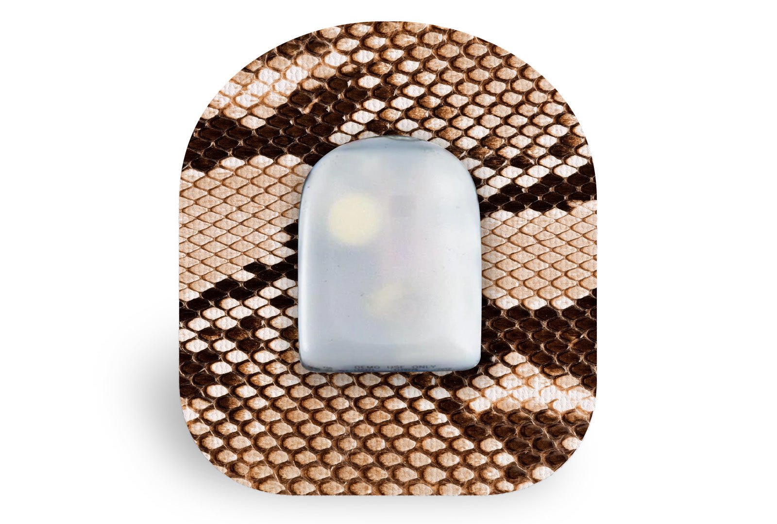 Snake Print Patch - Omnipod for Single diabetes CGMs and insulin pumps