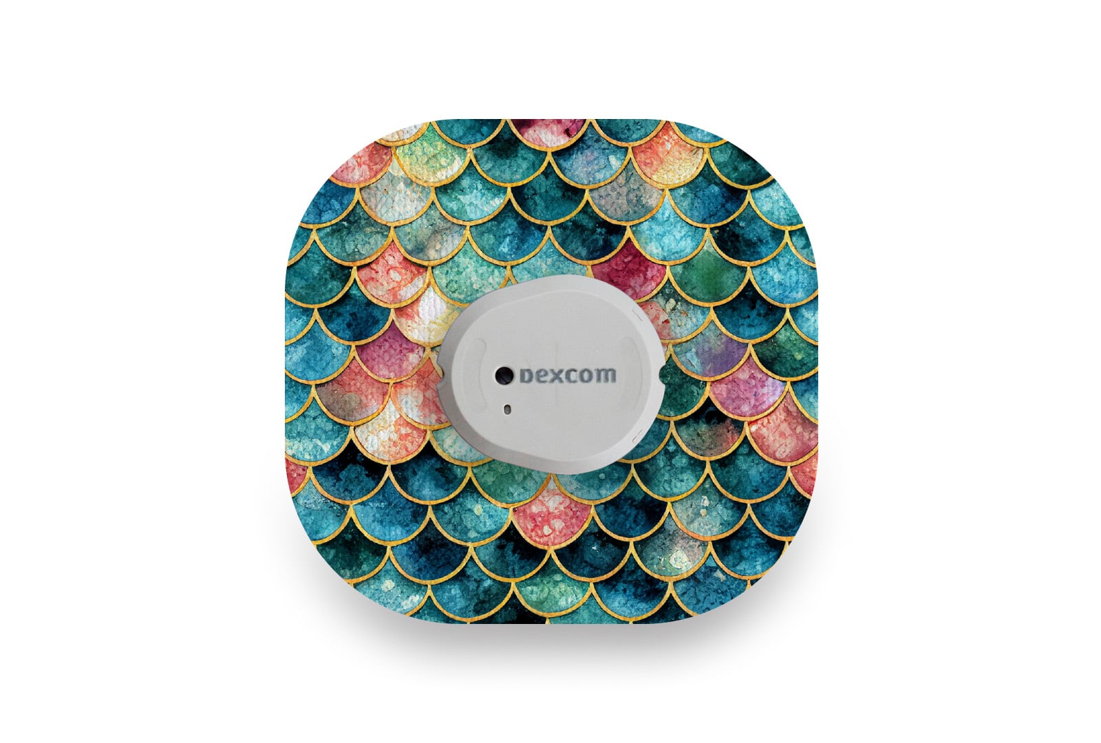 Sparkly Scales Patch - Dexcom G7 / One+ for Single diabetes supplies and insulin pumps