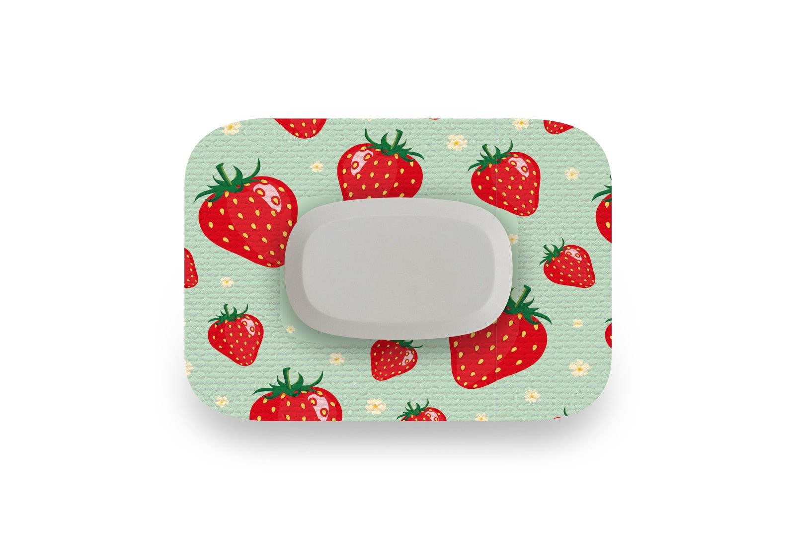 Strawberry Delight Patch - GlucoRX Aidex for Single diabetes CGMs and insulin pumps