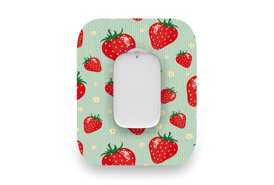 Strawberry Delight Patch - Medtrum CGM for Single diabetes CGMs and insulin pumps