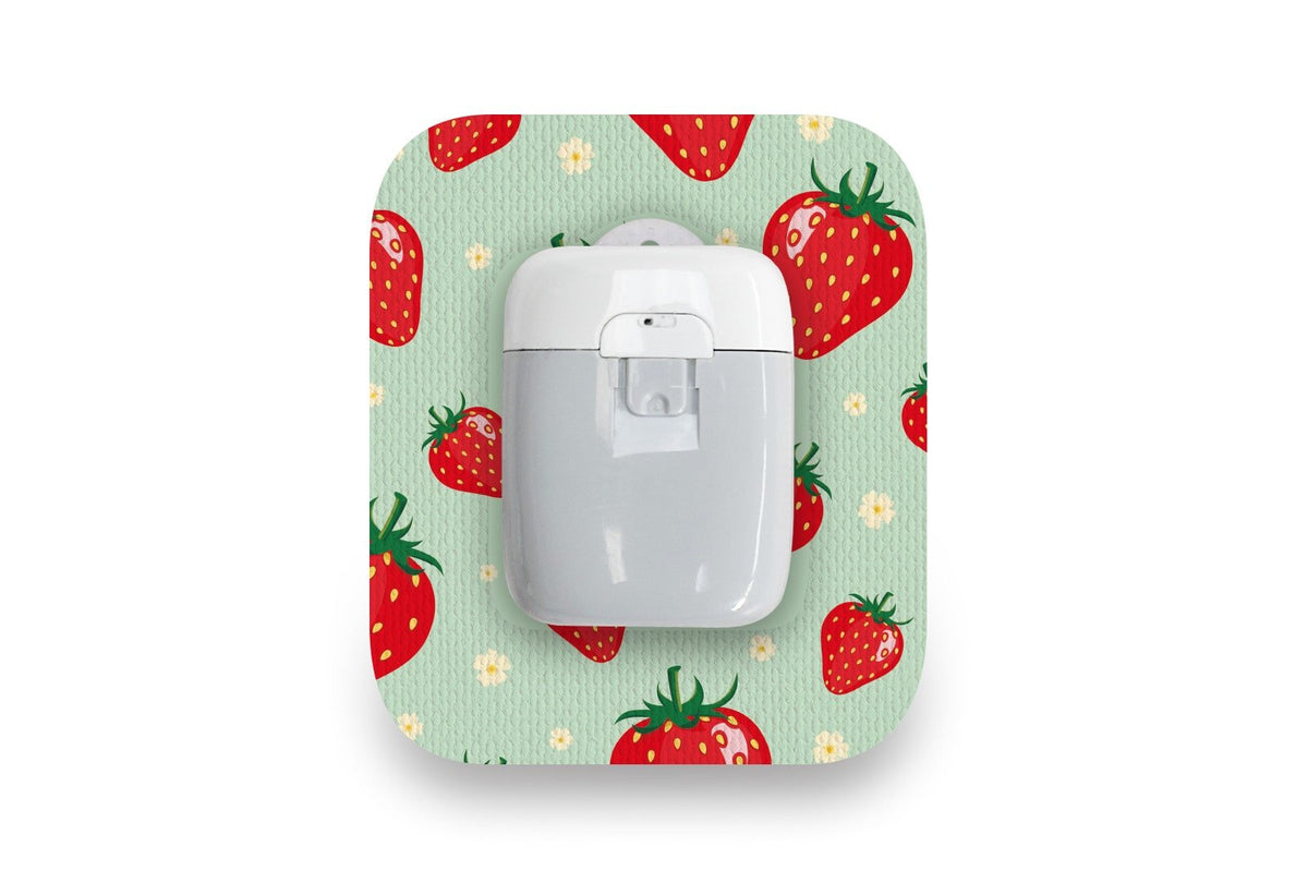 Strawberry Delight Patch - Medtrum Pump for Single diabetes CGMs and insulin pumps