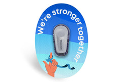 Stronger Together Patch - Dexcom G6 / One for Single diabetes CGMs and insulin pumps