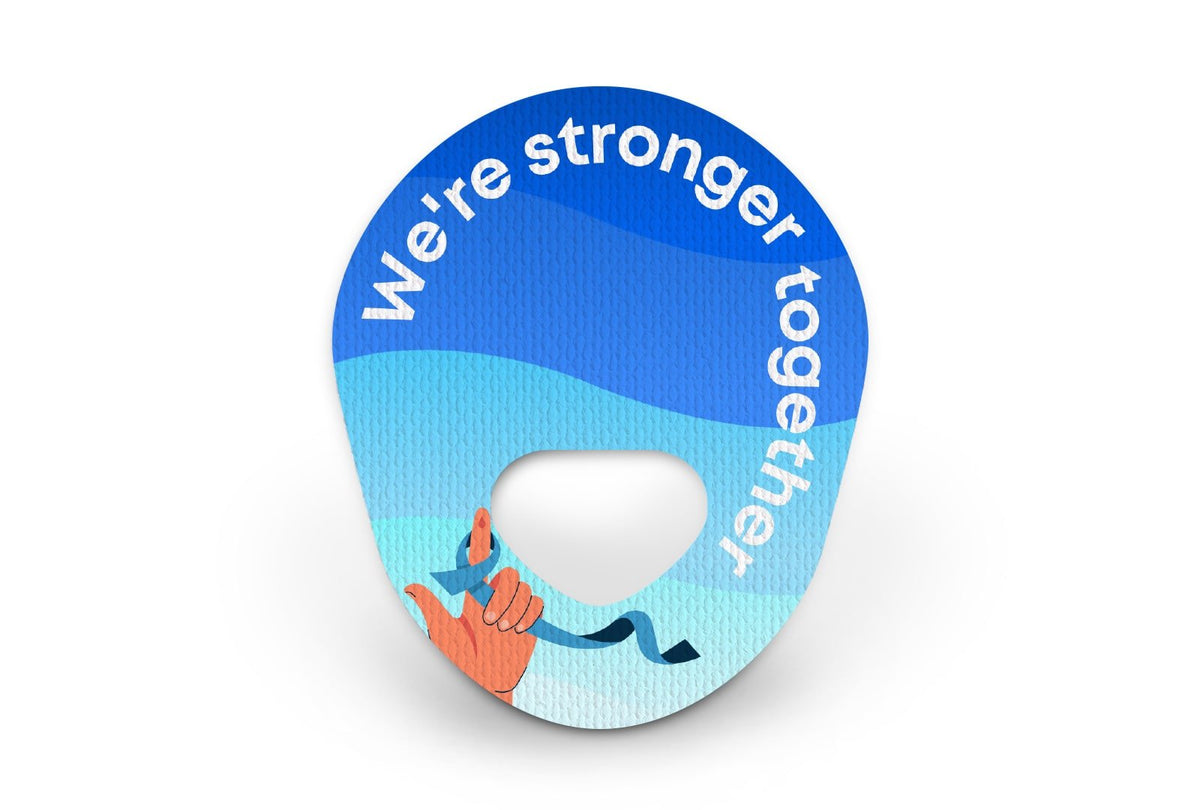 Stronger Together Patch - Guardian Enlite for Single diabetes CGMs and insulin pumps