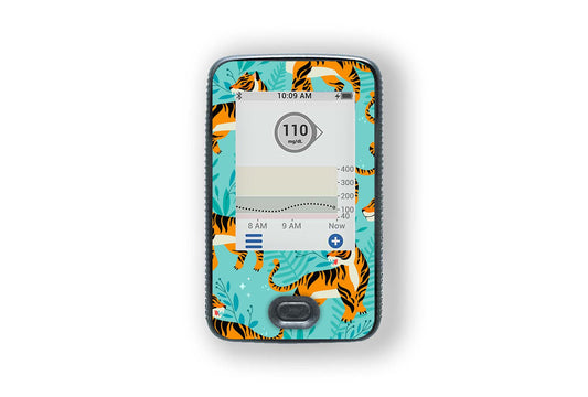 Tiger Sticker - Dexcom G6 / One Receiver for diabetes supplies and insulin pumps