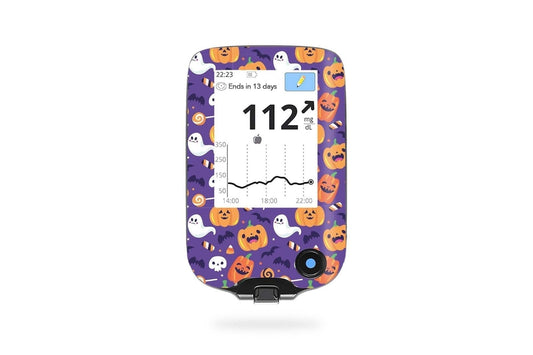 Trick or Treat Sticker - Freestyle Libre Reader for diabetes supplies and insulin pumps