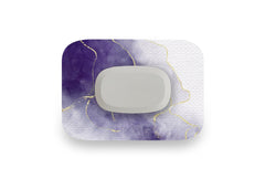 Violet Marble Patch for GlucoRX Aidex diabetes supplies and insulin pumps