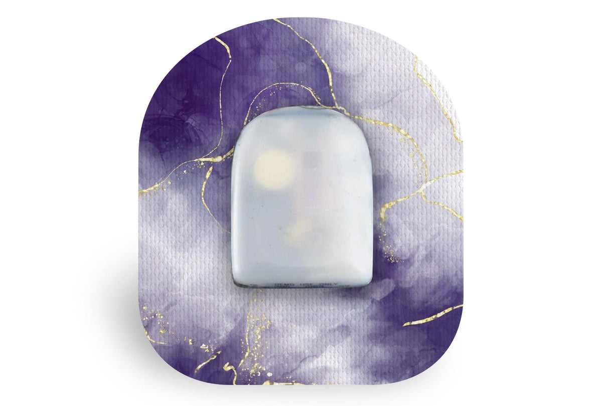 Violet Marble Patch - Omnipod for Omnipod diabetes supplies and insulin pumps