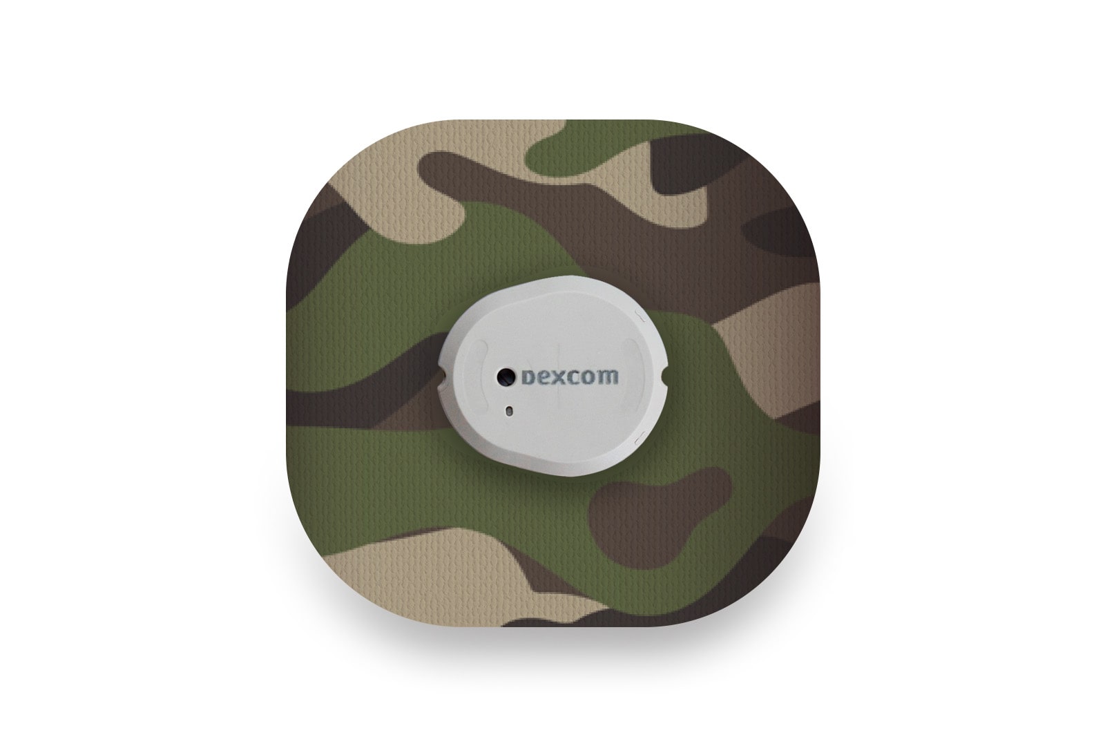 Woodland Camo Patch for Dexcom G7 / One+ diabetes CGMs and insulin pumps