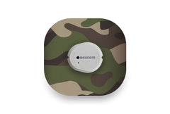 Woodland Camo Patch for Dexcom G7 / One+ diabetes CGMs and insulin pumps