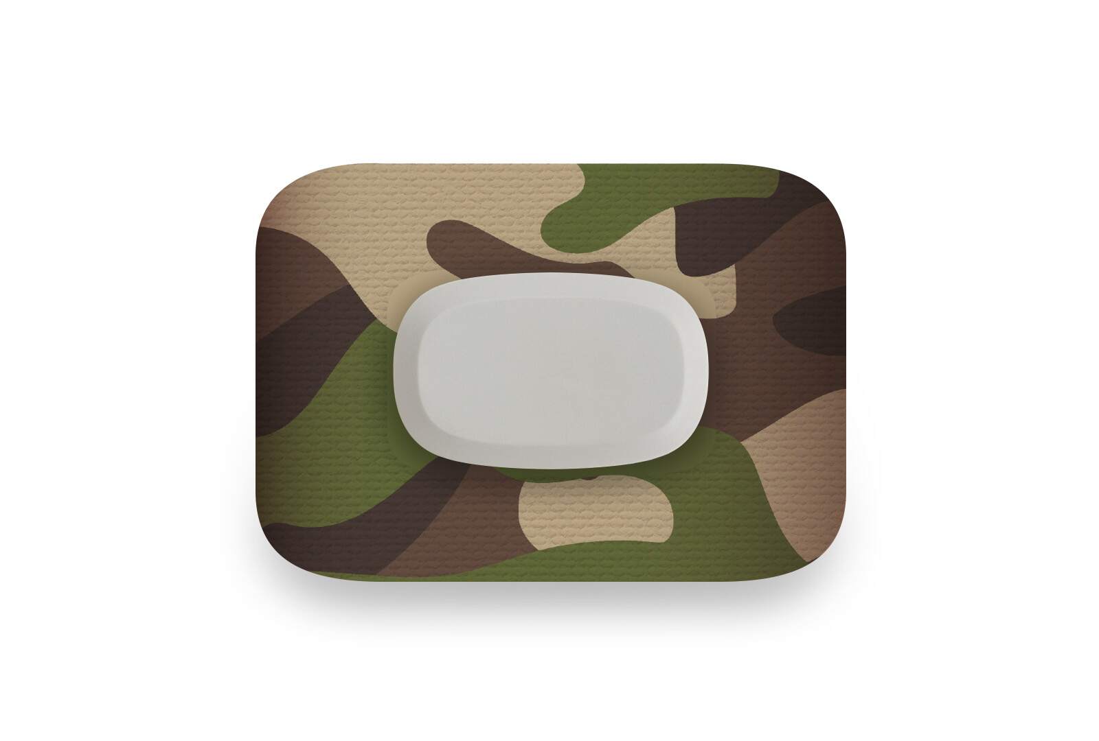 Woodland Camo Patch - GlucoRX Aidex for Single diabetes CGMs and insulin pumps