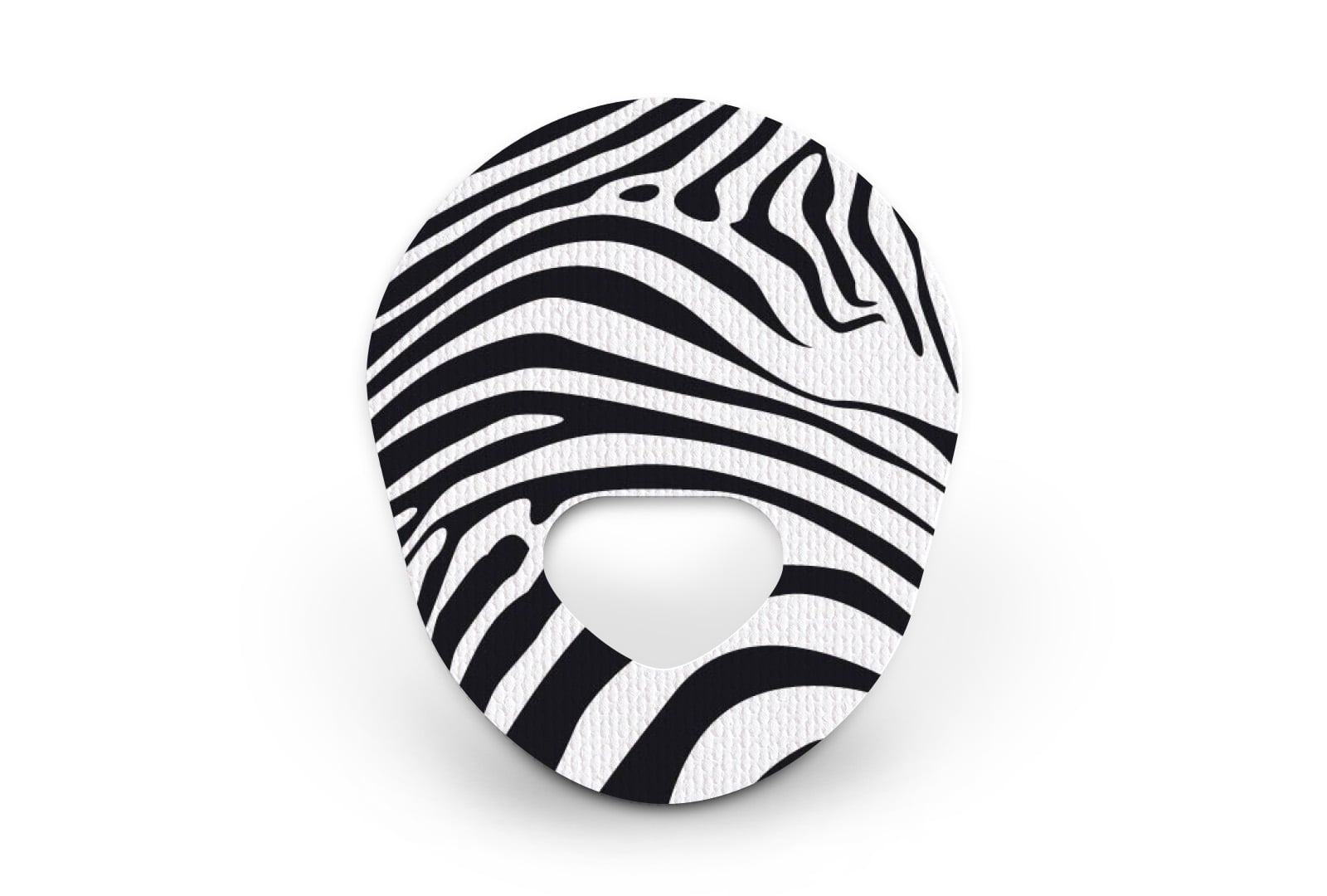 Zebra Print Patch for Guardian Enlite diabetes CGMs and insulin pumps